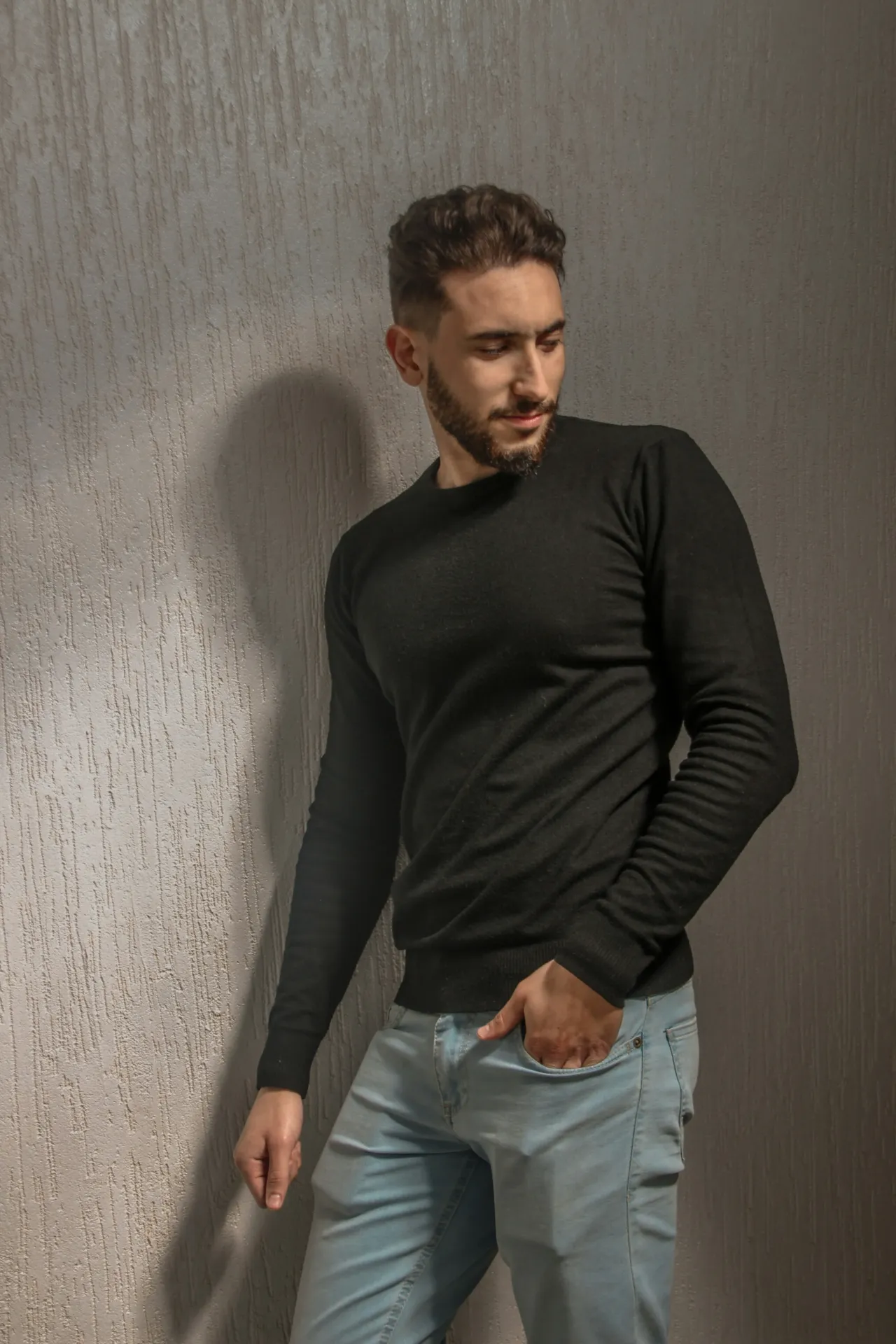 Artify Fashion Men's Full Sleeve Black (M)