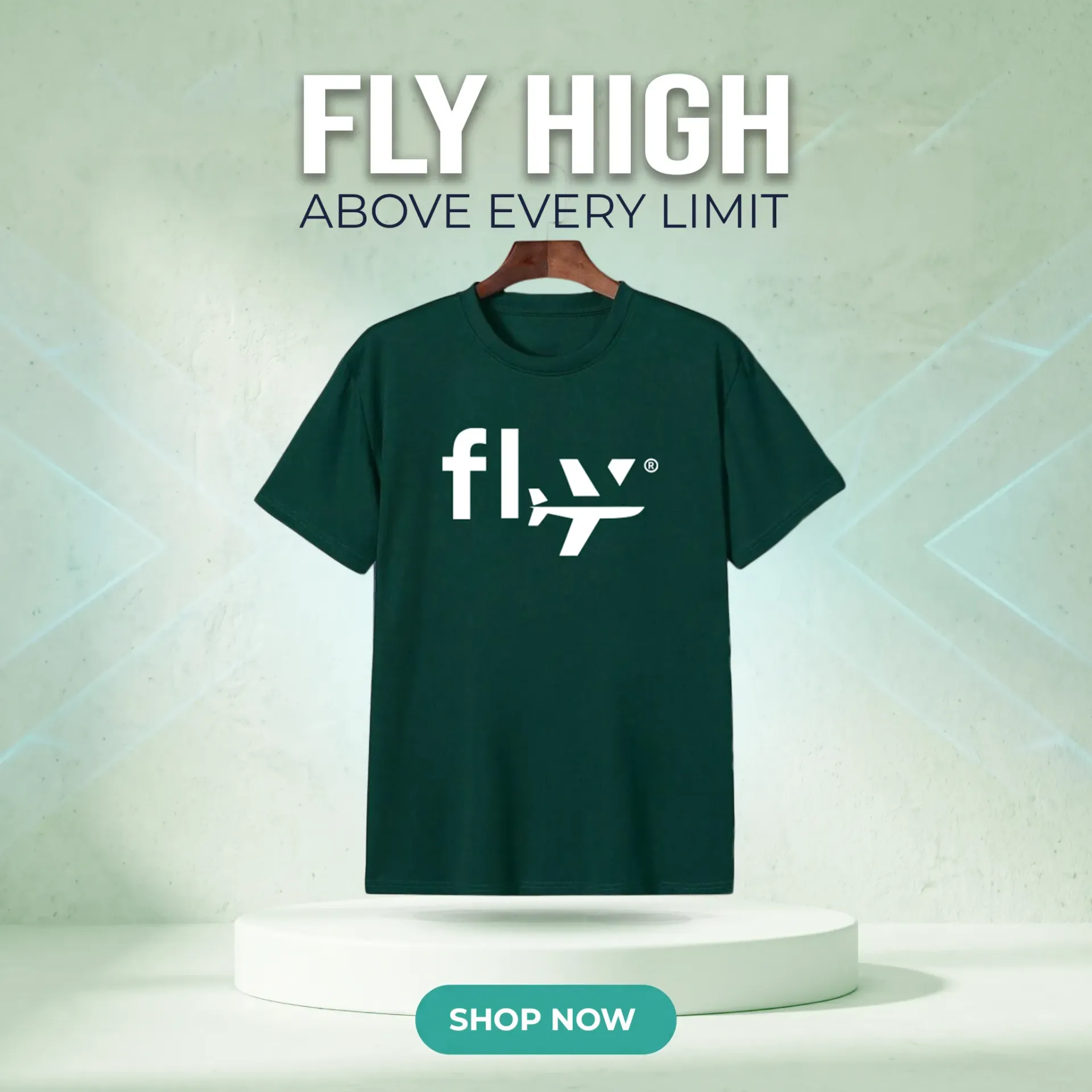 Artify Fashion Men's Half Sleeve T-shirt-Green-Fly (S)
